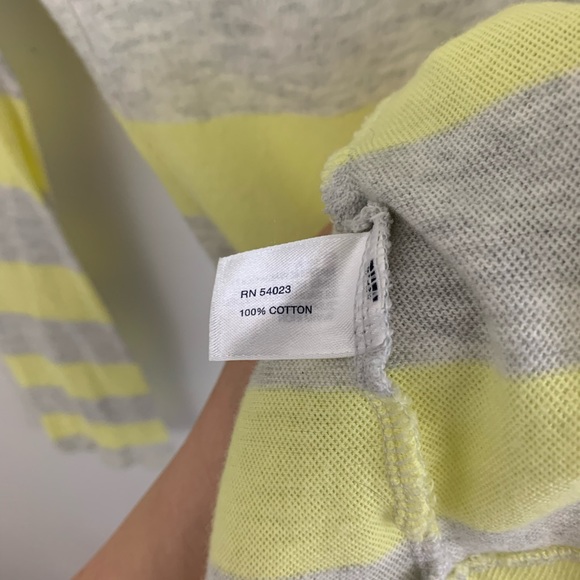 GAP | Yellow & Gray Striped Sweater - Picture 10 of 10